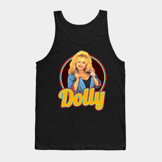 Dolly Parton Legendary Tank Top by GisarRaveda